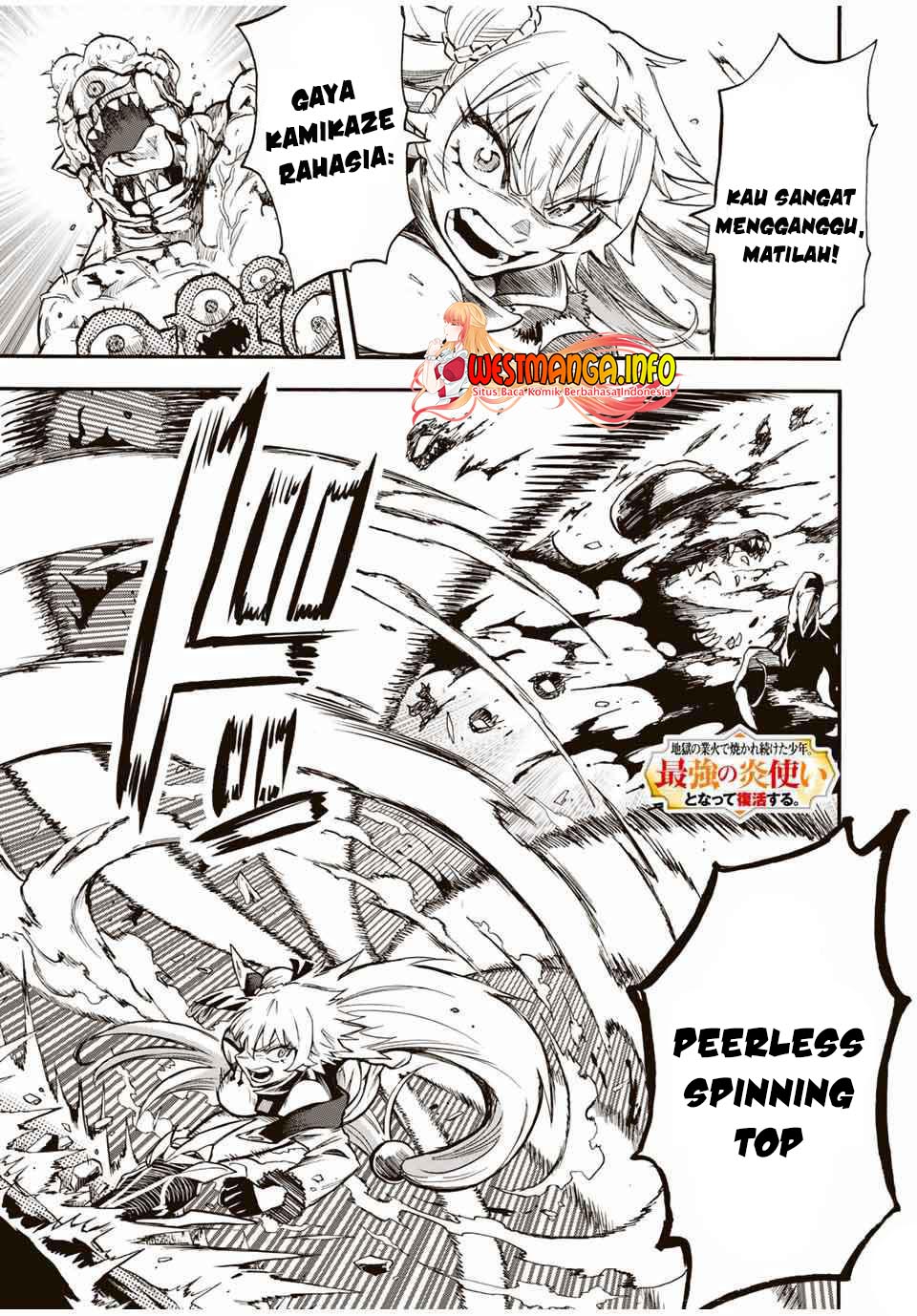 Baca  Jigoku no Gouka de Yaka re Tsuzuketa Shounen. Saikyou no Honou Tsukai to Natte Fukkatsu Suru. Chapter 58 Gambar 2