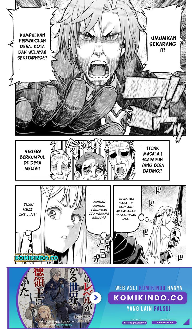 Ore dake Level ga Agaru Sekai de Akutoku Ryoushu ni Natteita Chapter 13 Gambar 19