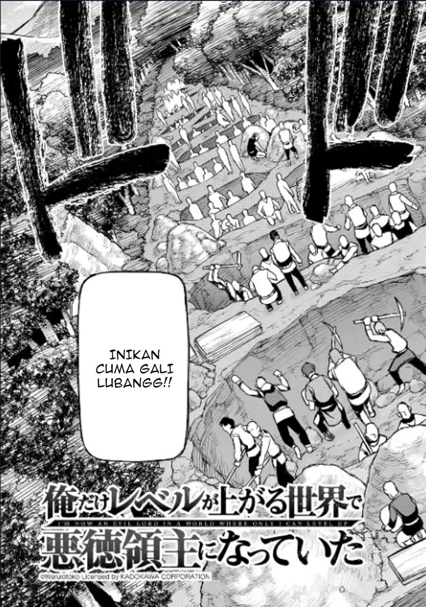 Ore dake Level ga Agaru Sekai de Akutoku Ryoushu ni Natteita Chapter 06 Gambar 13