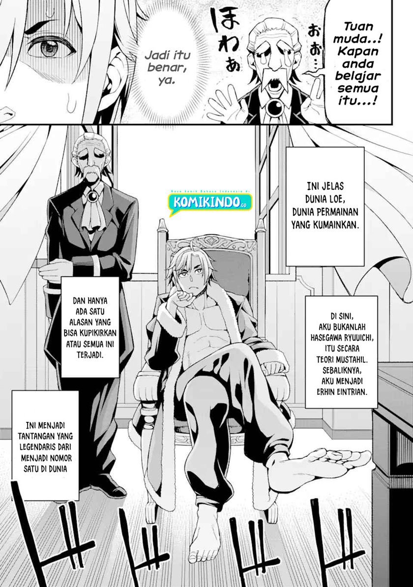 Ore dake Level ga Agaru Sekai de Akutoku Ryoushu ni Natteita Chapter 01.2 Gambar 11