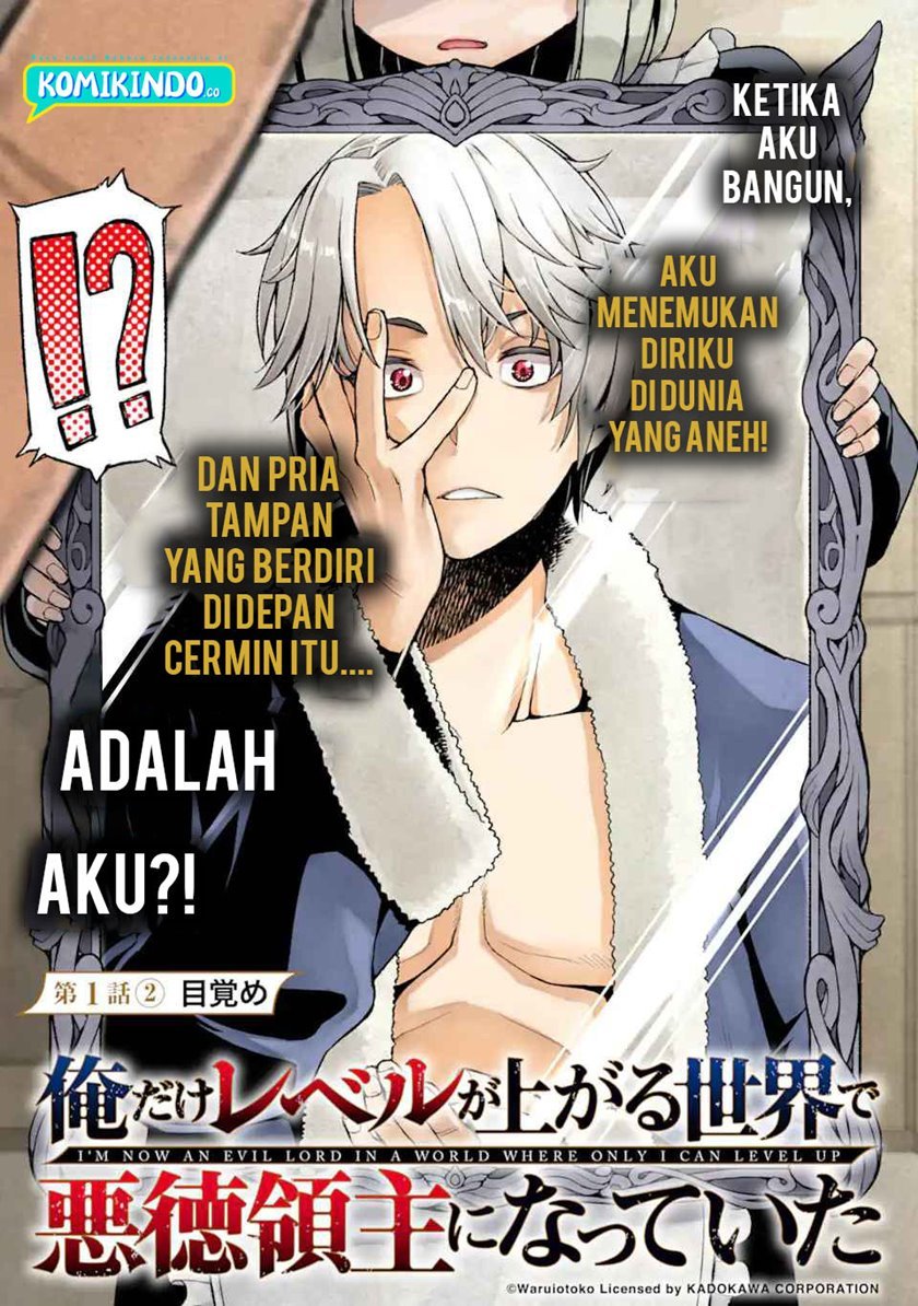 Ore dake Level ga Agaru Sekai de Akutoku Ryoushu ni Natteita Chapter 01.2 Gambar 4