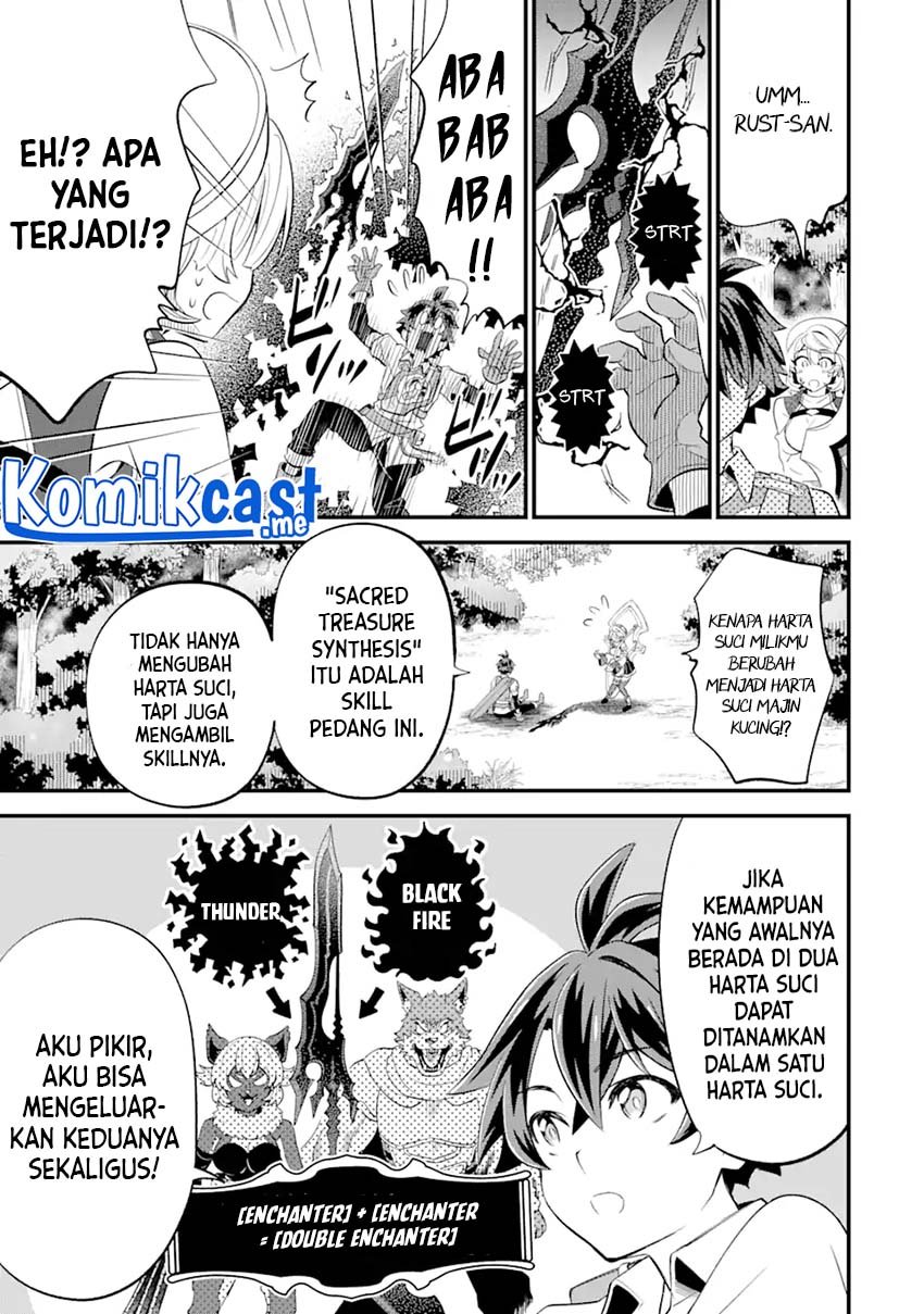 Sabitsuita Ken wo Tameshi ni Kyouka Shite Mitara, Tondemonai Maken ni Bakemashita Chapter 08 Gambar 30