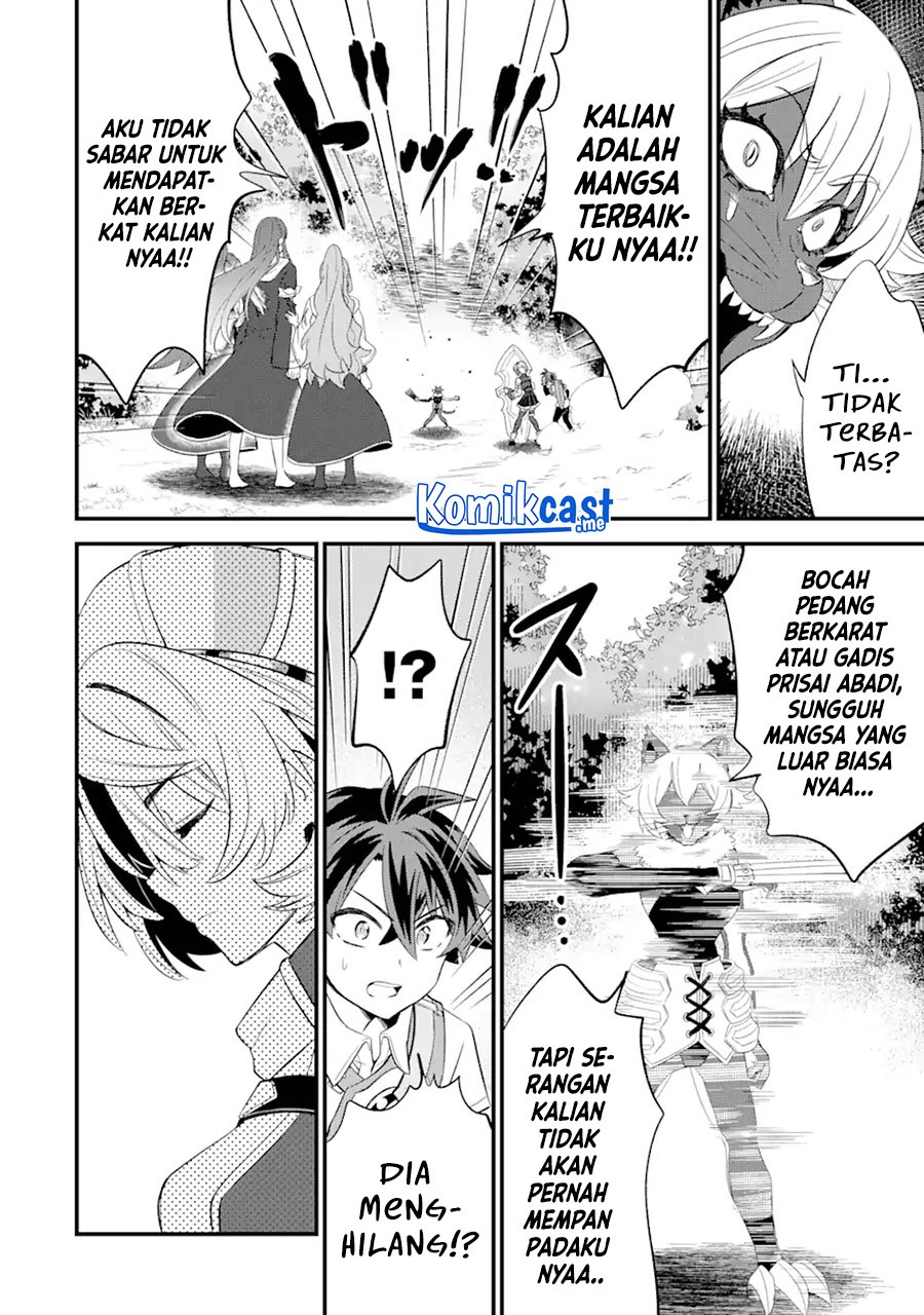 Sabitsuita Ken wo Tameshi ni Kyouka Shite Mitara, Tondemonai Maken ni Bakemashita Chapter 07 Gambar 25