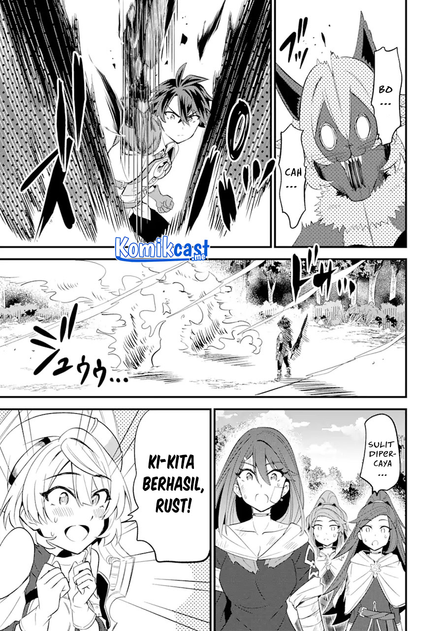 Sabitsuita Ken wo Tameshi ni Kyouka Shite Mitara, Tondemonai Maken ni Bakemashita Chapter 07 Gambar 32