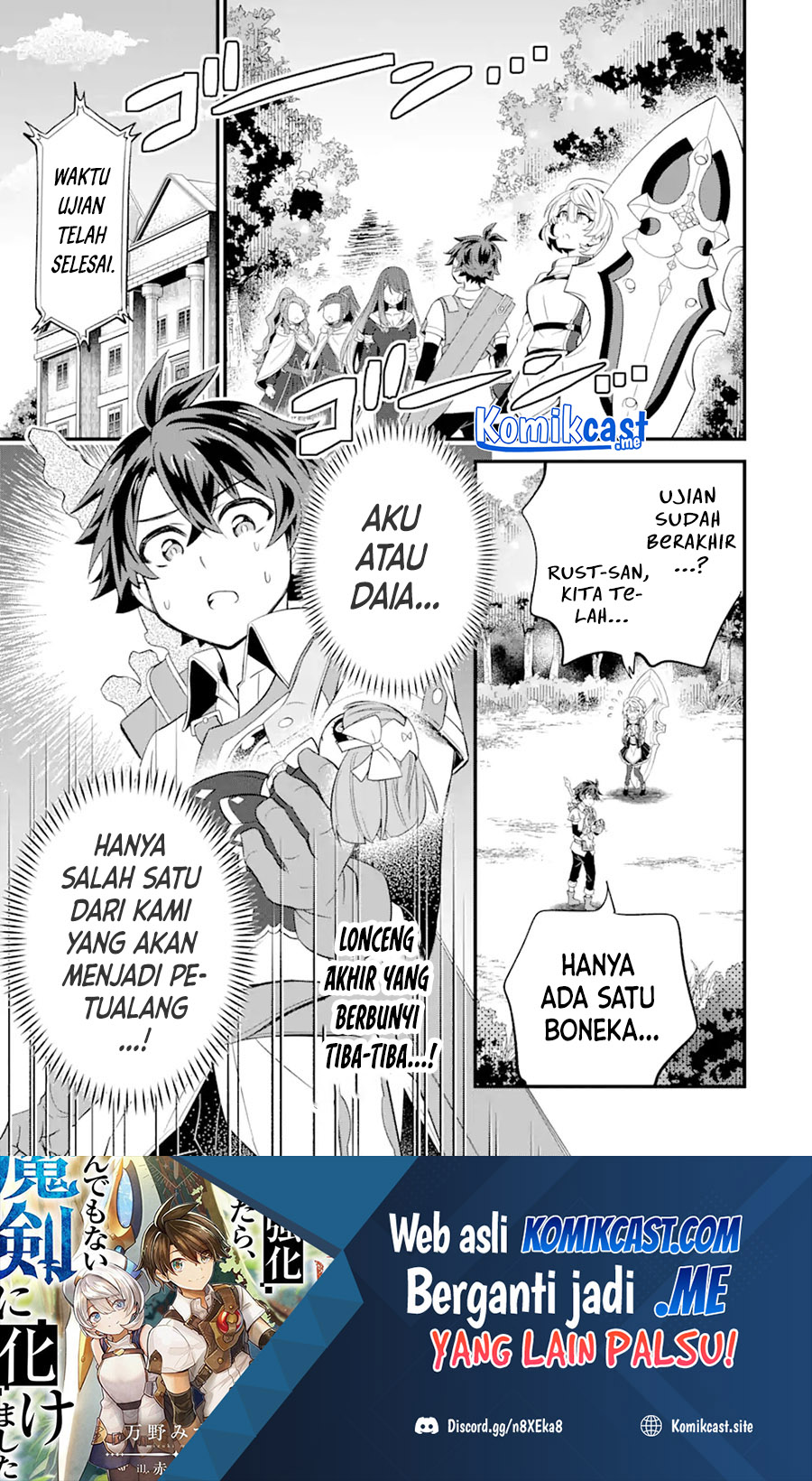 Sabitsuita Ken wo Tameshi ni Kyouka Shite Mitara, Tondemonai Maken ni Bakemashita Chapter 07 Gambar 34