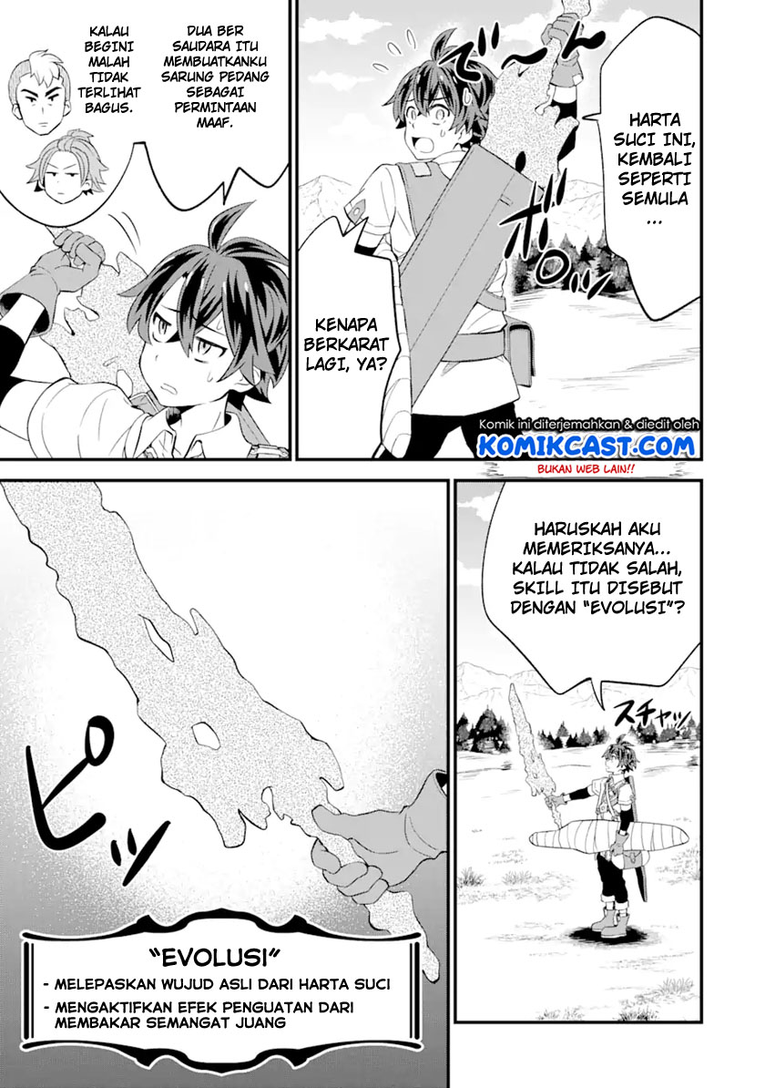 Sabitsuita Ken wo Tameshi ni Kyouka Shite Mitara, Tondemonai Maken ni Bakemashita Chapter 04 Gambar 16