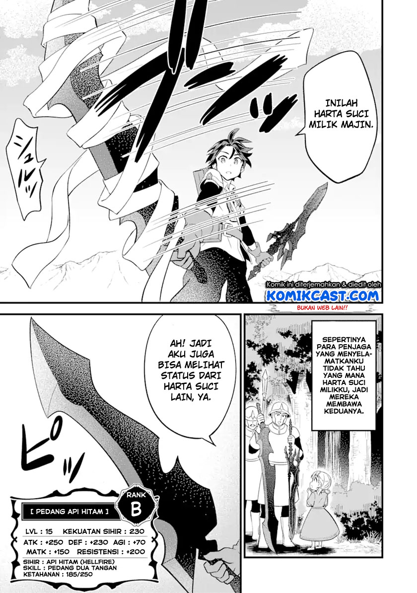 Sabitsuita Ken wo Tameshi ni Kyouka Shite Mitara, Tondemonai Maken ni Bakemashita Chapter 04 Gambar 18