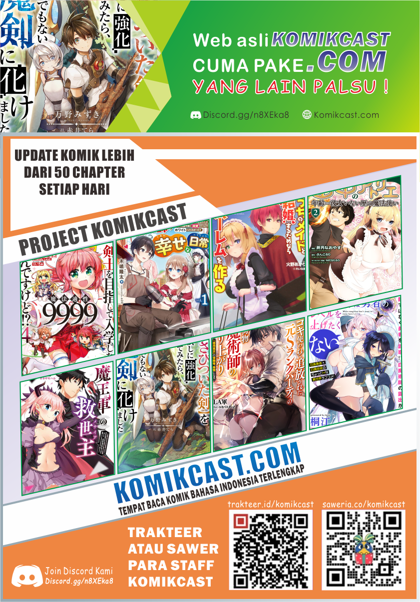 Sabitsuita Ken wo Tameshi ni Kyouka Shite Mitara, Tondemonai Maken ni Bakemashita Chapter 04 Gambar 31