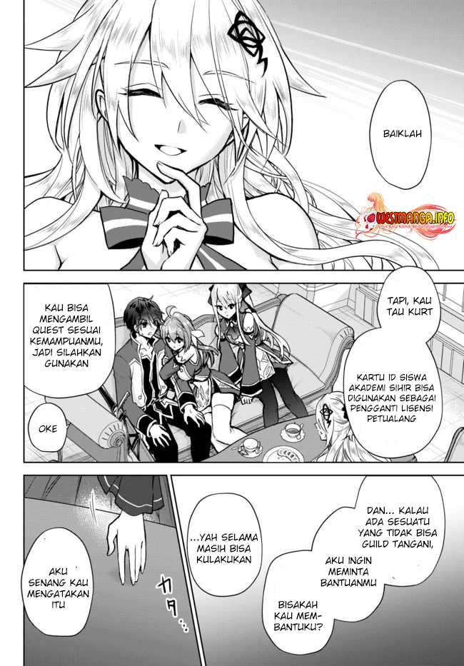 Nishuume Cheat no Tensei Madoushi 〜Saikyou ga 1000-nengo ni Tensei Shitara, Jinsei Yoyū Sugimashita〜 Chapter 06.1 Gambar 10