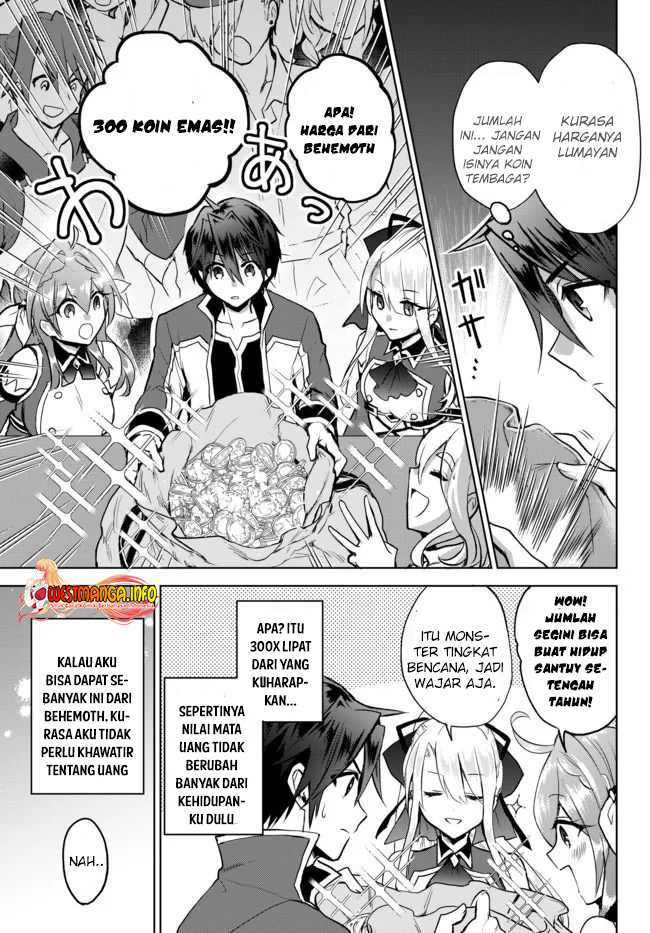 Nishuume Cheat no Tensei Madoushi 〜Saikyou ga 1000-nengo ni Tensei Shitara, Jinsei Yoyū Sugimashita〜 Chapter 06.1 Gambar 15