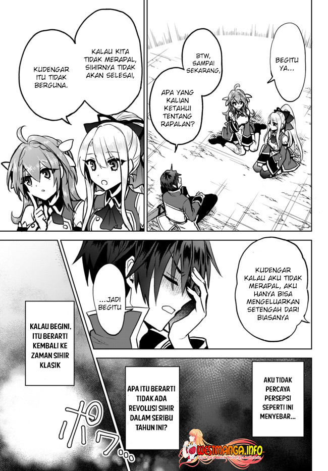 Nishuume Cheat no Tensei Madoushi 〜Saikyou ga 1000-nengo ni Tensei Shitara, Jinsei Yoyū Sugimashita〜 Chapter 05.1 Gambar 19