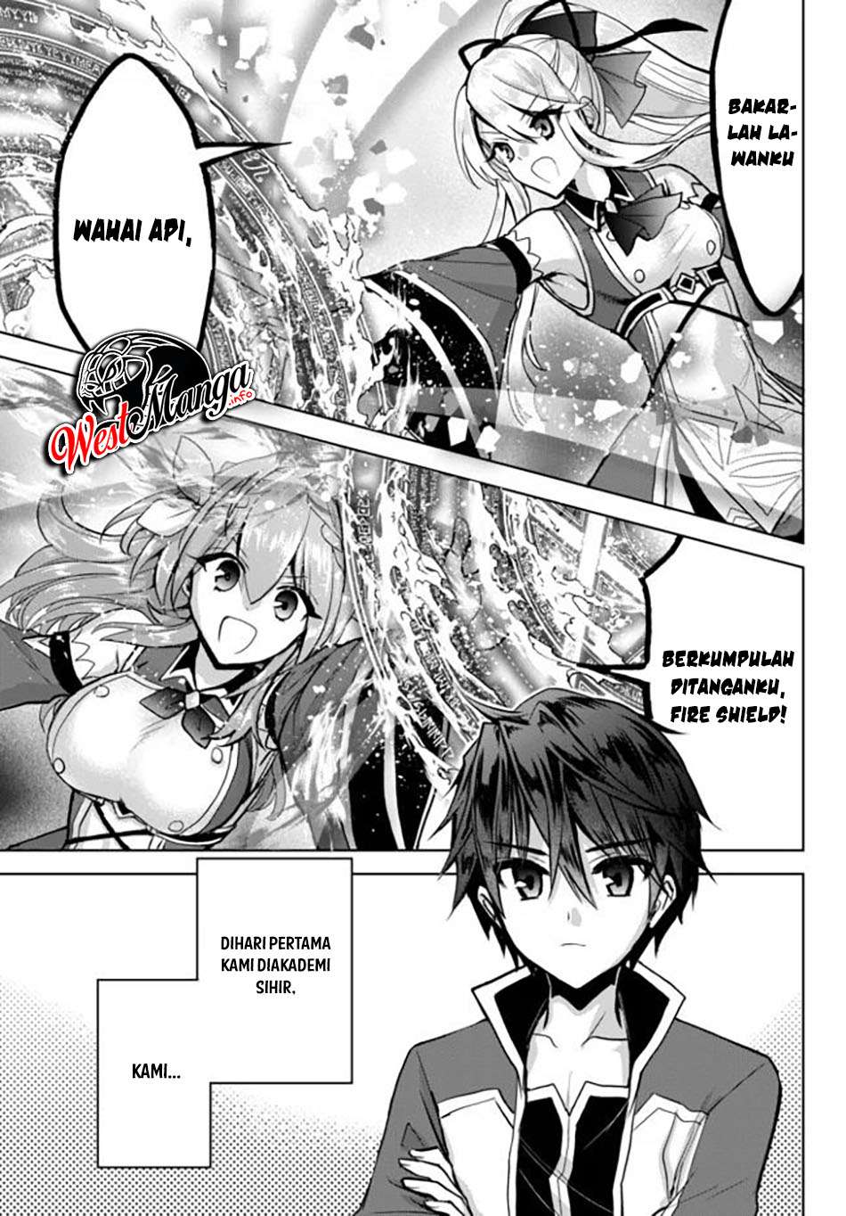 Nishuume Cheat no Tensei Madoushi 〜Saikyou ga 1000-nengo ni Tensei Shitara, Jinsei Yoyū Sugimashita〜 Chapter 04.1 Gambar 3