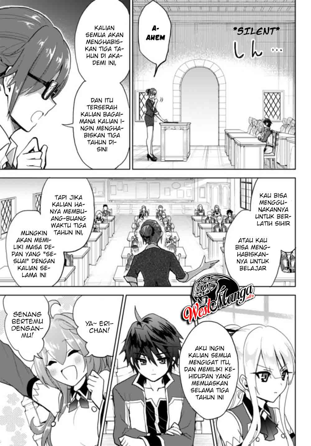 Nishuume Cheat no Tensei Madoushi 〜Saikyou ga 1000-nengo ni Tensei Shitara, Jinsei Yoyū Sugimashita〜 Chapter 03.1 Gambar 13