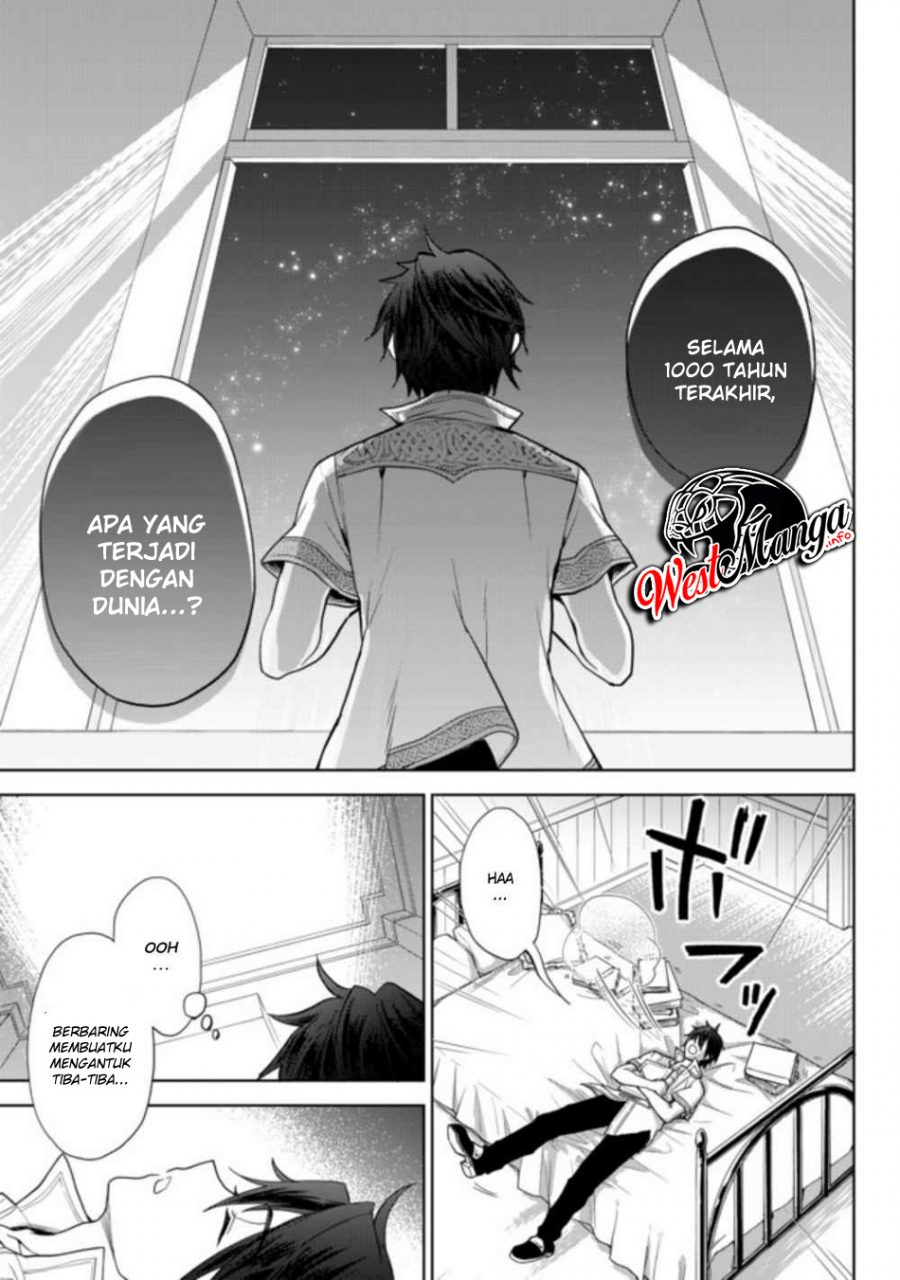 Nishuume Cheat no Tensei Madoushi 〜Saikyou ga 1000-nengo ni Tensei Shitara, Jinsei Yoyū Sugimashita〜 Chapter 01.3 Gambar 11