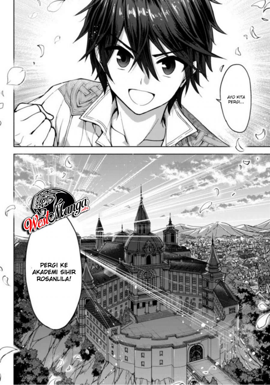Nishuume Cheat no Tensei Madoushi 〜Saikyou ga 1000-nengo ni Tensei Shitara, Jinsei Yoyū Sugimashita〜 Chapter 01.3 Gambar 17