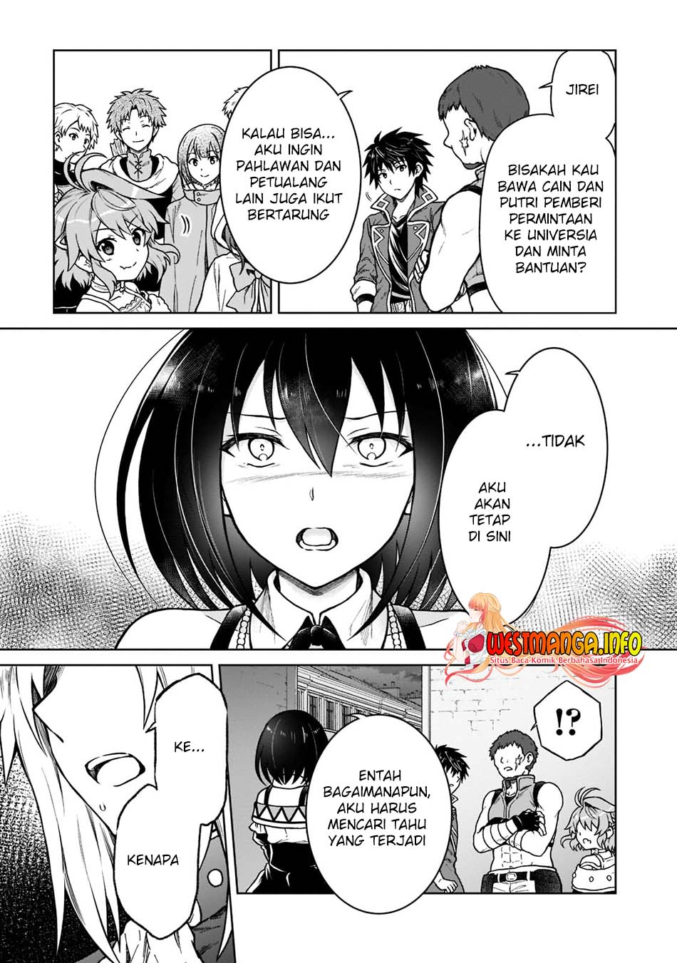 D Rank Adventurer Invited By A Brave Party, And The Stalking Princess Chapter 09 Gambar 10