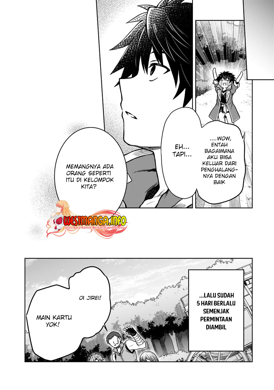 D Rank Adventurer Invited By A Brave Party, And The Stalking Princess Chapter 08 Gambar 22