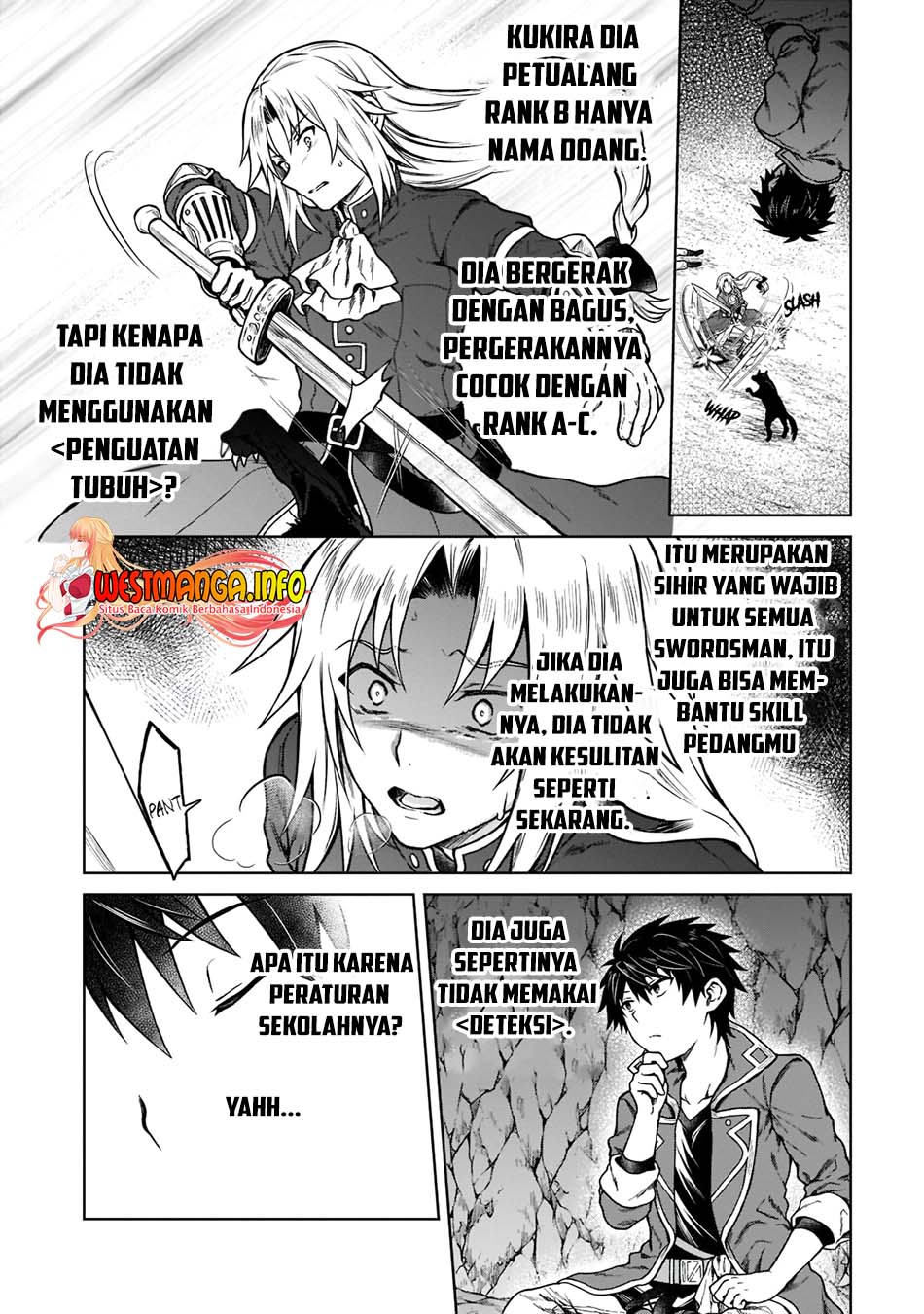 D Rank Adventurer Invited By A Brave Party, And The Stalking Princess Chapter 06 Gambar 7