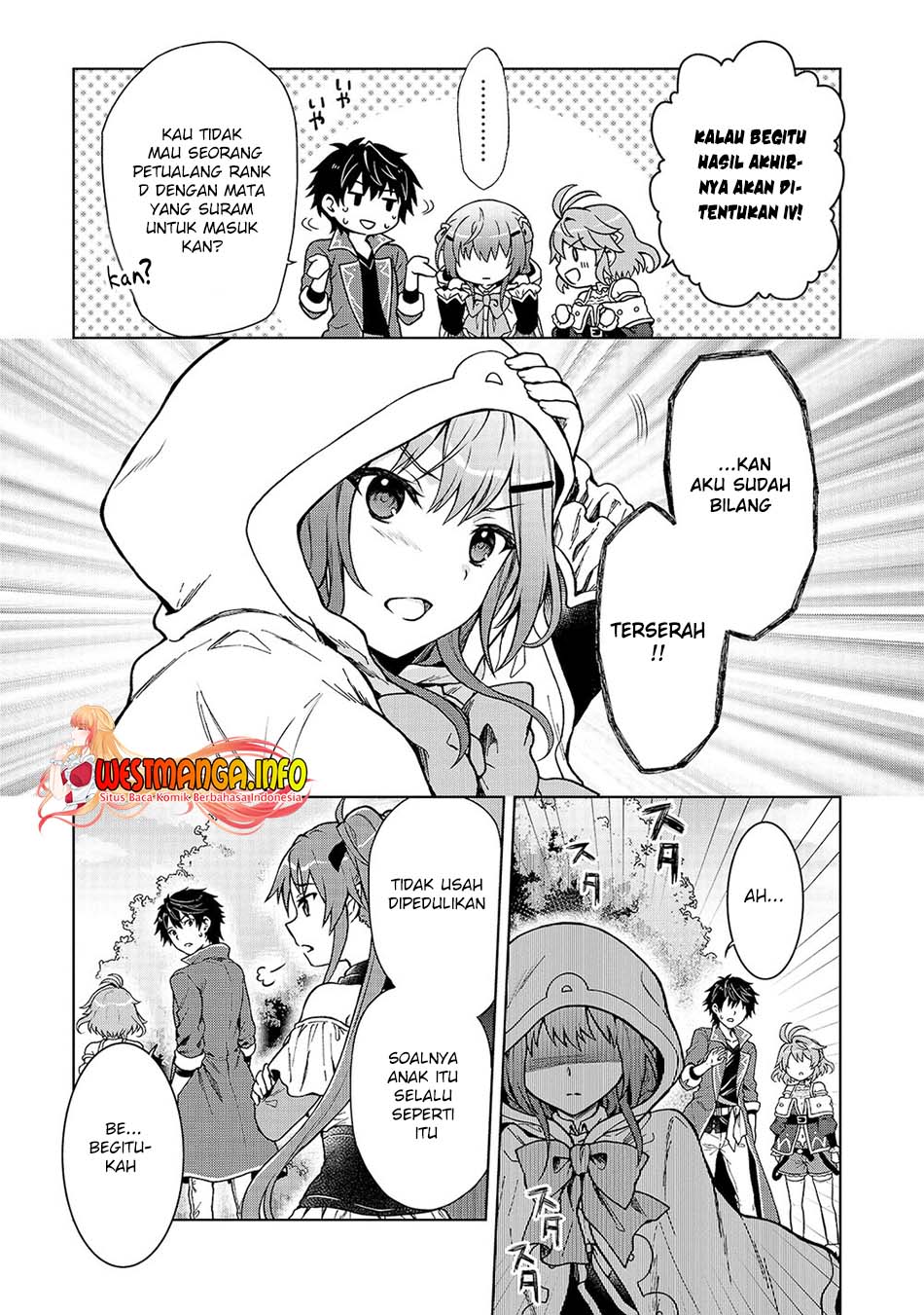 D Rank Adventurer Invited By A Brave Party, And The Stalking Princess Chapter 02 Gambar 12