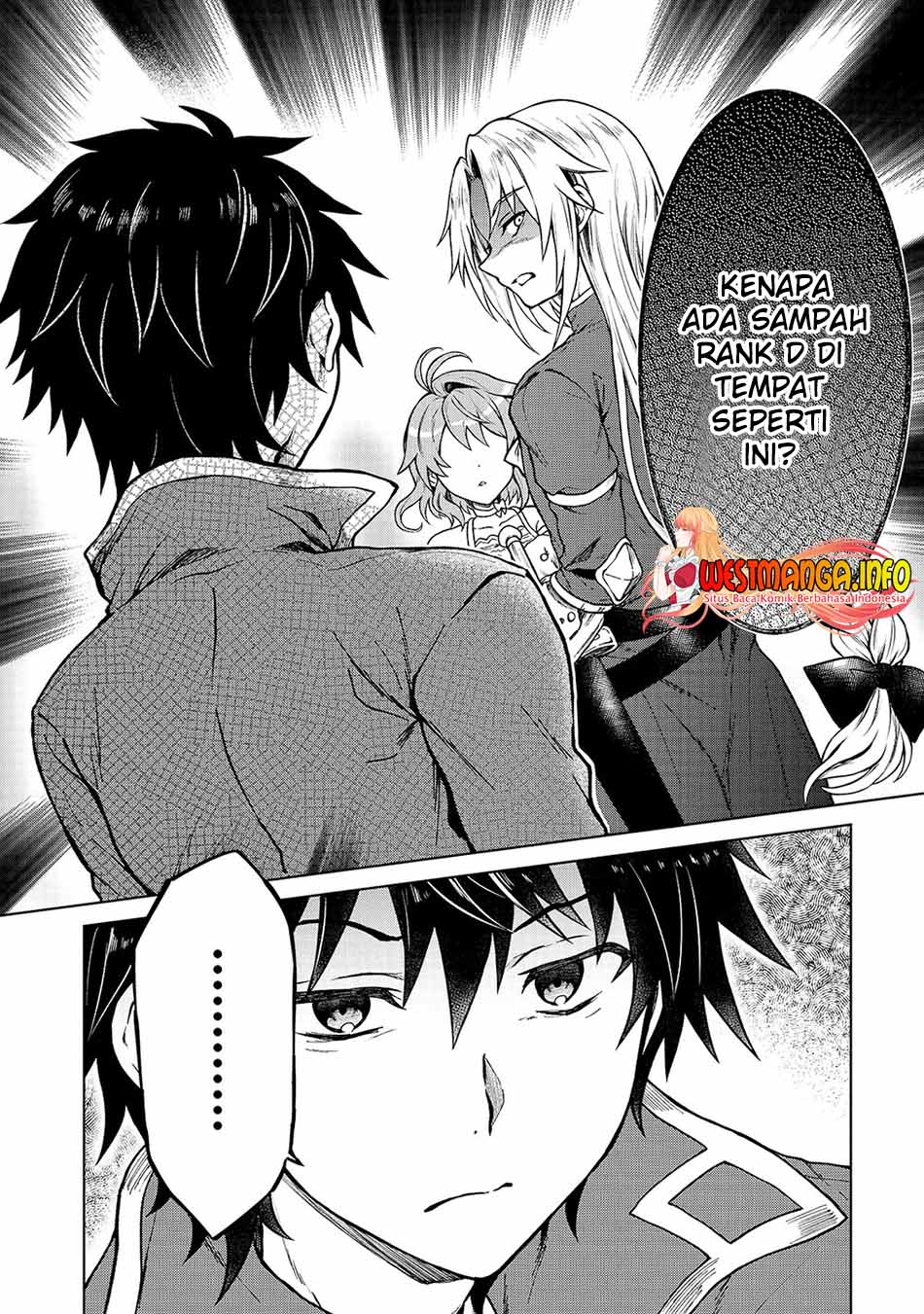 D Rank Adventurer Invited By A Brave Party, And The Stalking Princess Chapter 02 Gambar 15