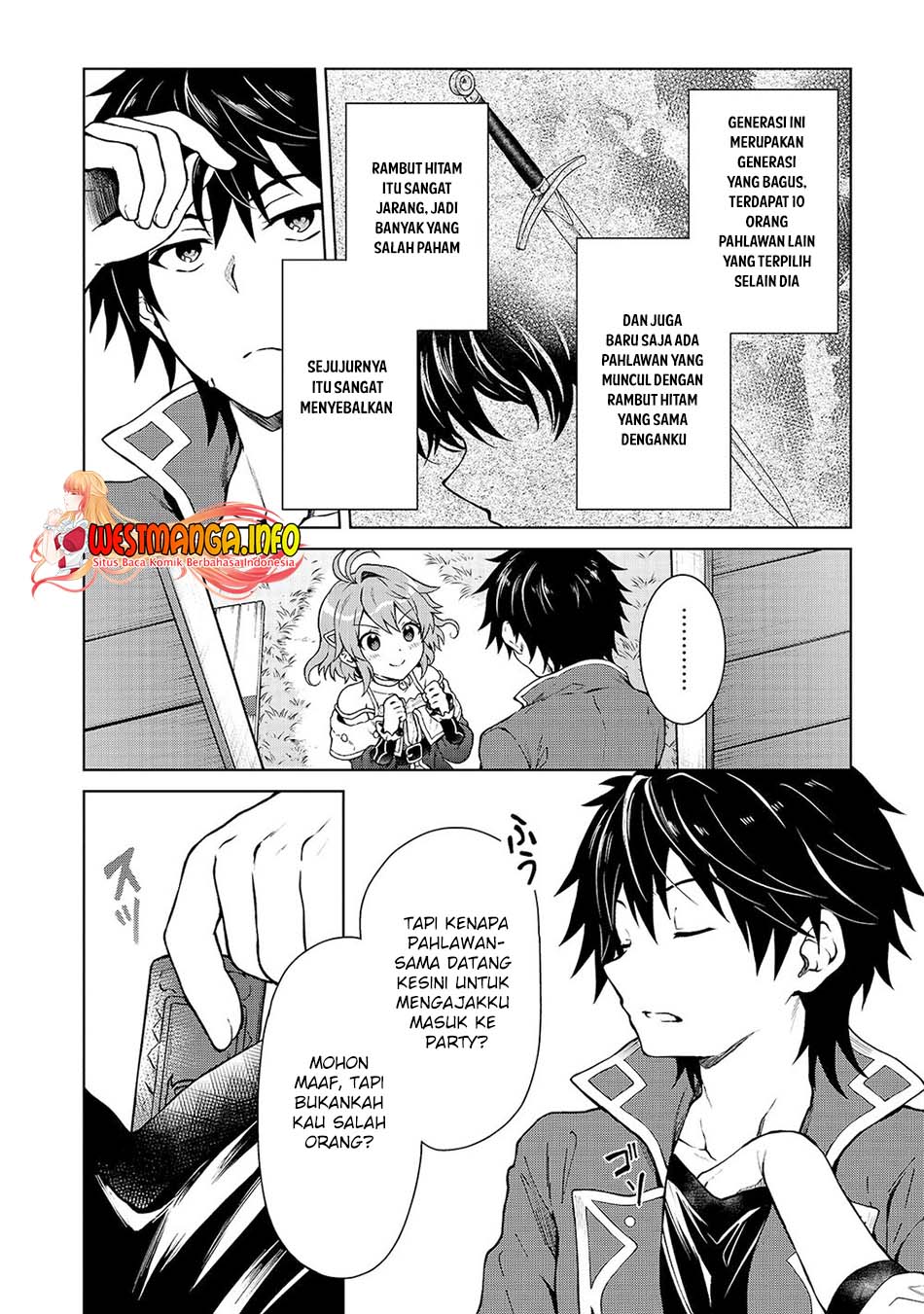 D Rank Adventurer Invited By A Brave Party, And The Stalking Princess Chapter 01 Gambar 12