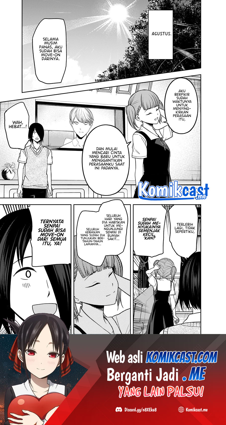 Baca Kaguya-sama wa Kokurasetai – Tensai-tachi no Renai Zunousen Chapter 273 Gambar 2