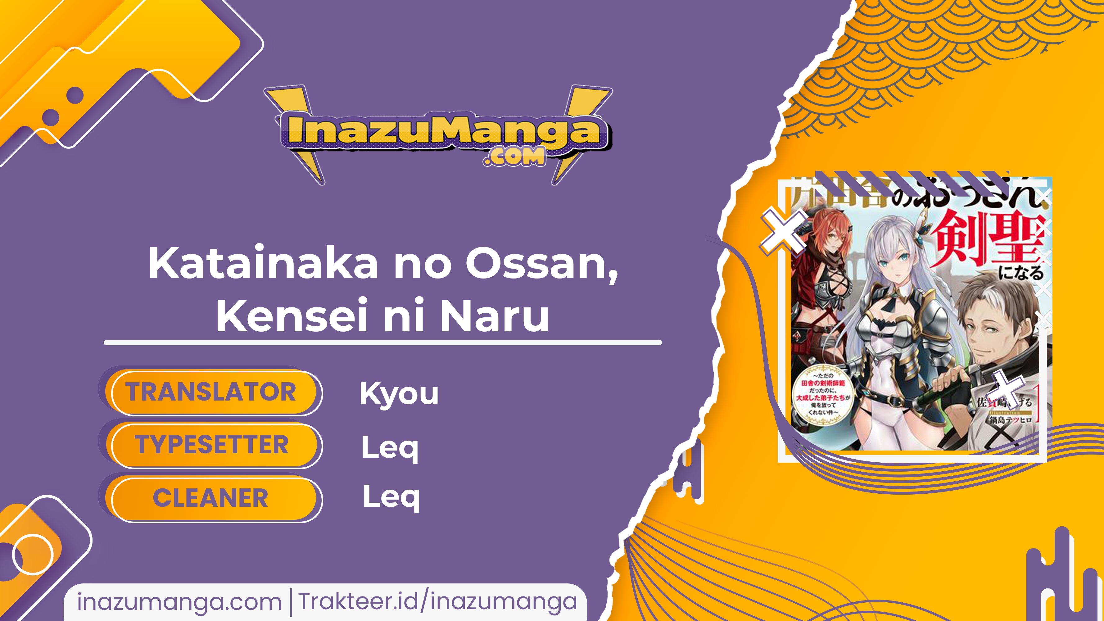 Baca Katainaka no Ossan, Kensei ni Naru ~tada no inaka no kenjutsu shihan datta no ni, taisei shita deshi-tachi ga ore wo hottekurenai ken~ Chapter 02 Gambar 2