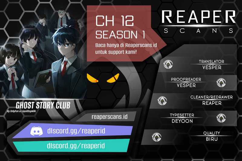 Baca Komik Ghost Story Club Chapter 12 Gambar 1