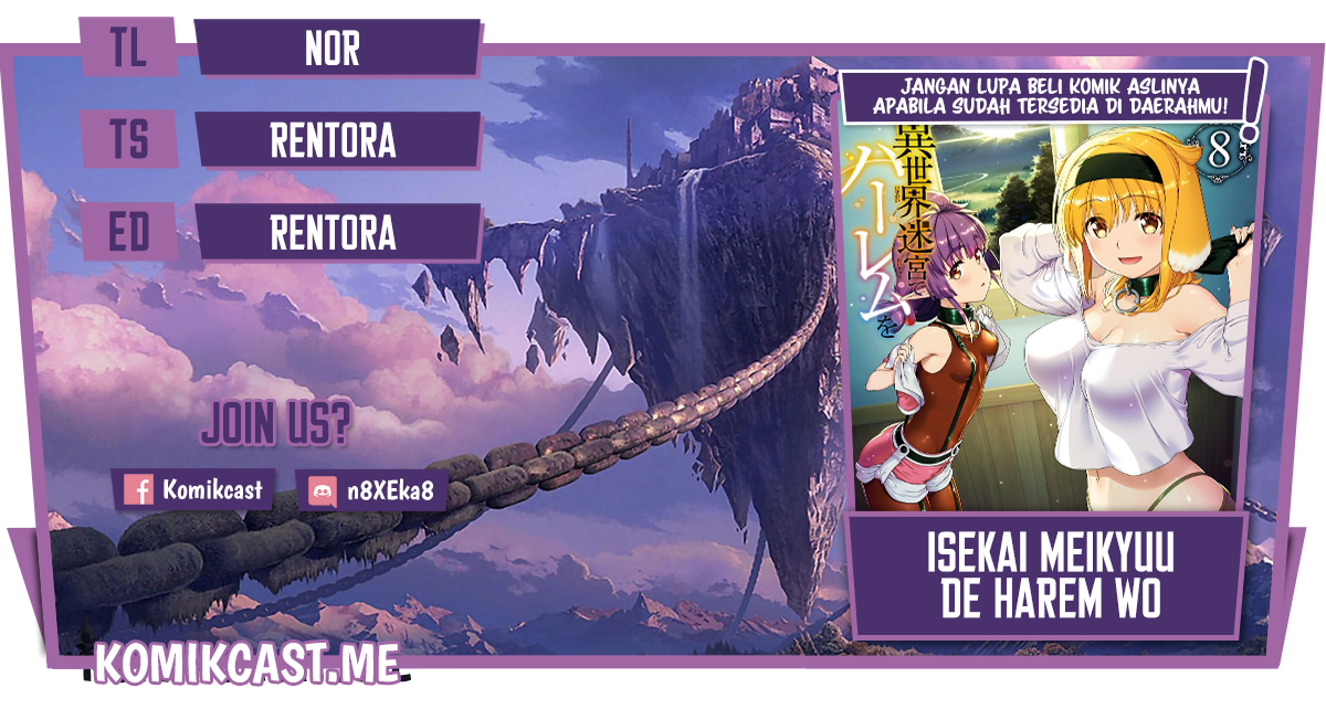 Baca Komik Isekai Meikyuu de Harem wo Chapter 61 Gambar 1
