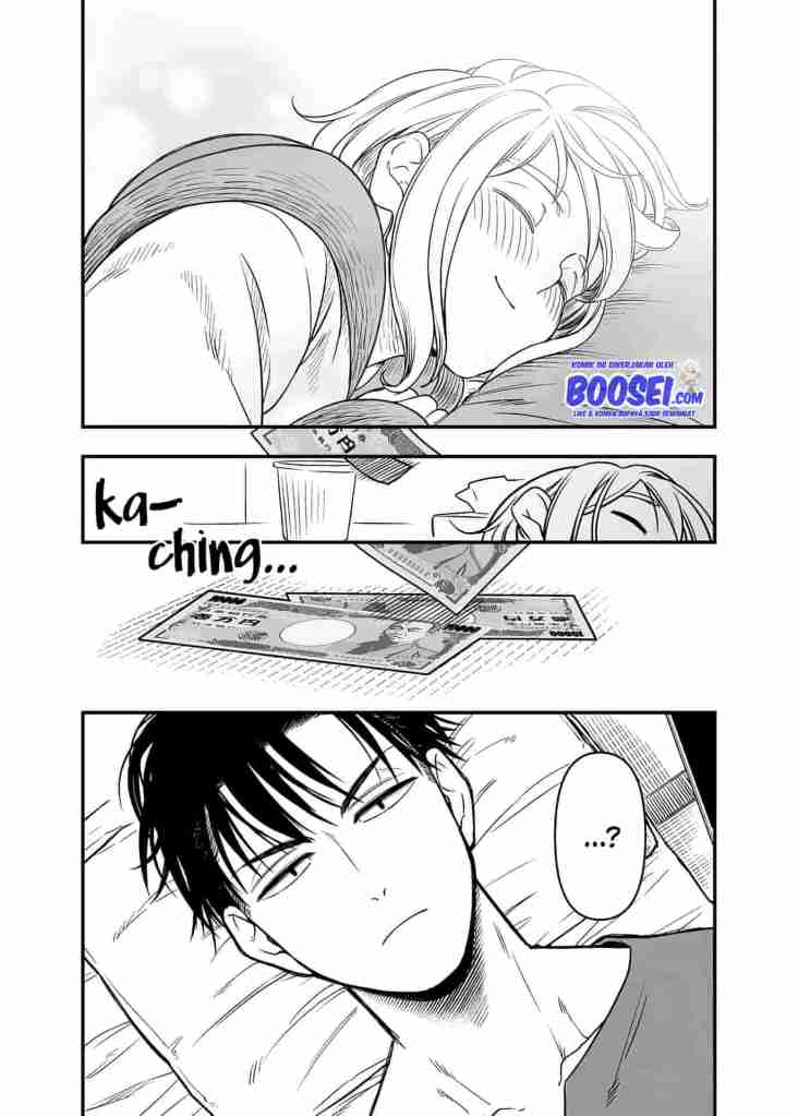 A Story About a Man and a Woman and When They Sleep Together, Money Appears Out of Nowhere Chapter 09.5 Gambar 5
