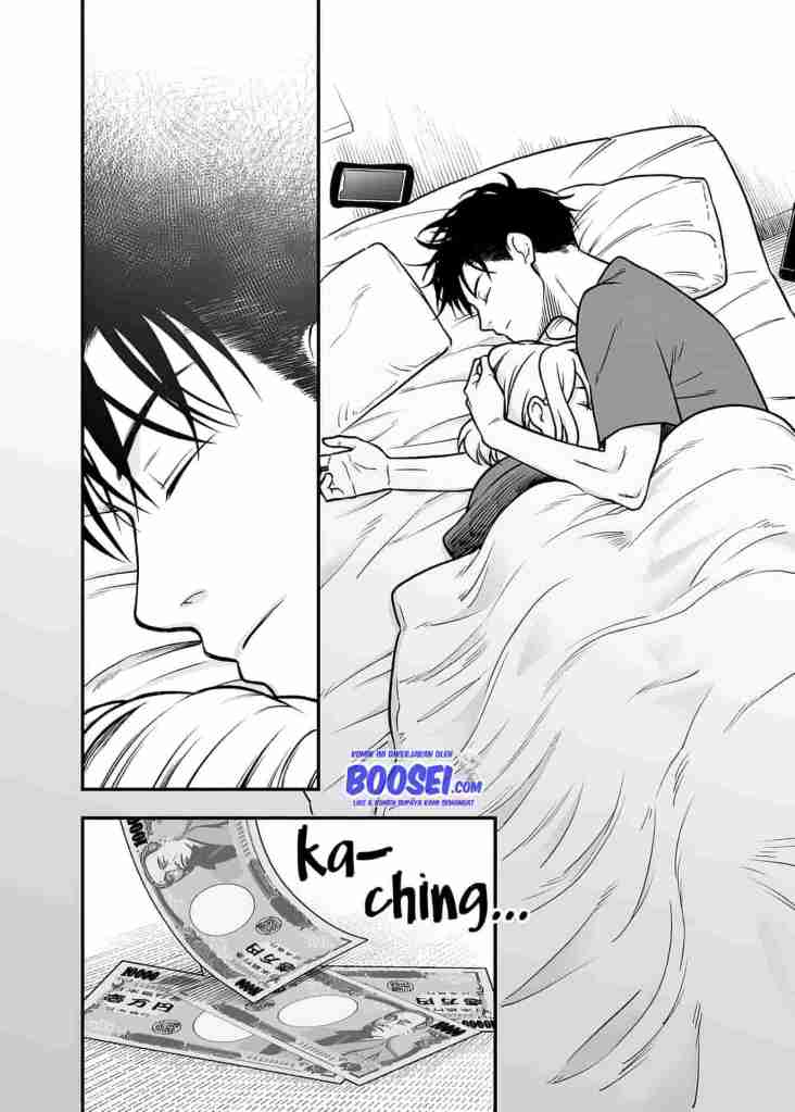 A Story About a Man and a Woman and When They Sleep Together, Money Appears Out of Nowhere Chapter 09.5 Gambar 7