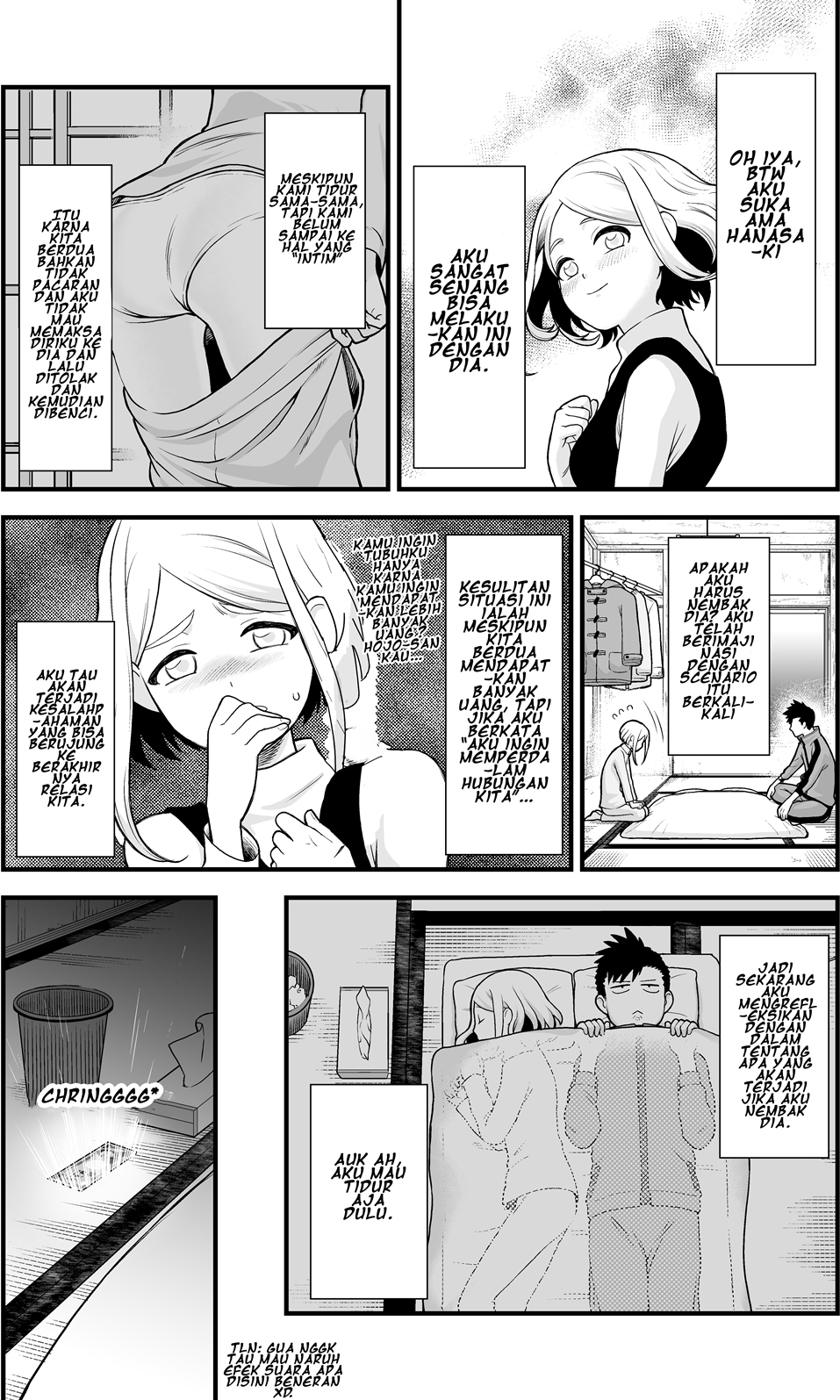 A Story About a Man and a Woman and When They Sleep Together, Money Appears Out of Nowhere Chapter 01 Gambar 4