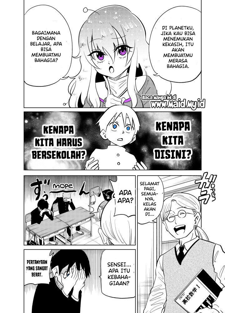 Tonari no Uchuubito ga Kowai Chapter 05 Gambar 4