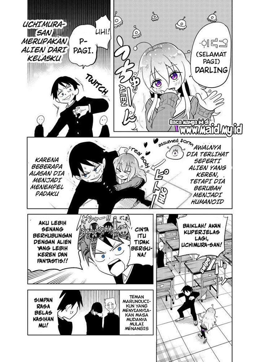 Tonari no Uchuubito ga Kowai Chapter 02 Gambar 3