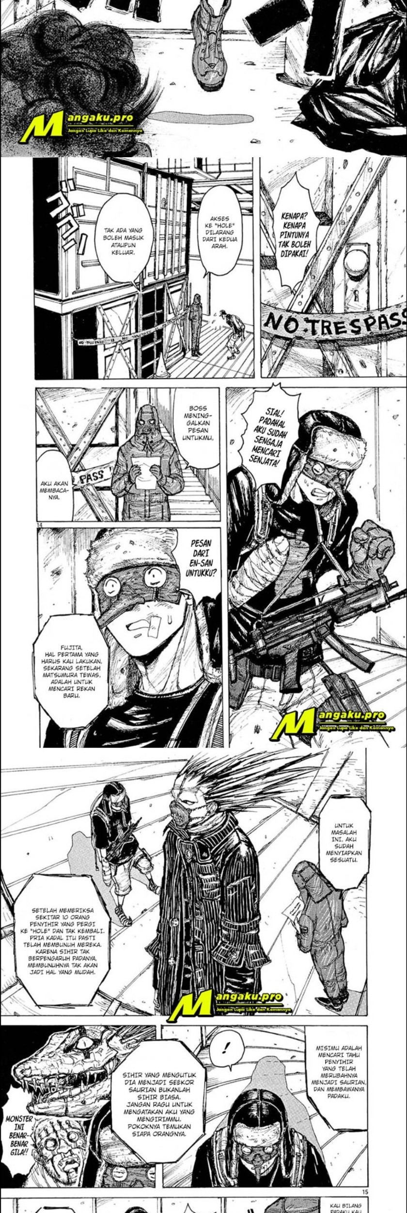 Dorohedoro Chapter 02 Gambar 13