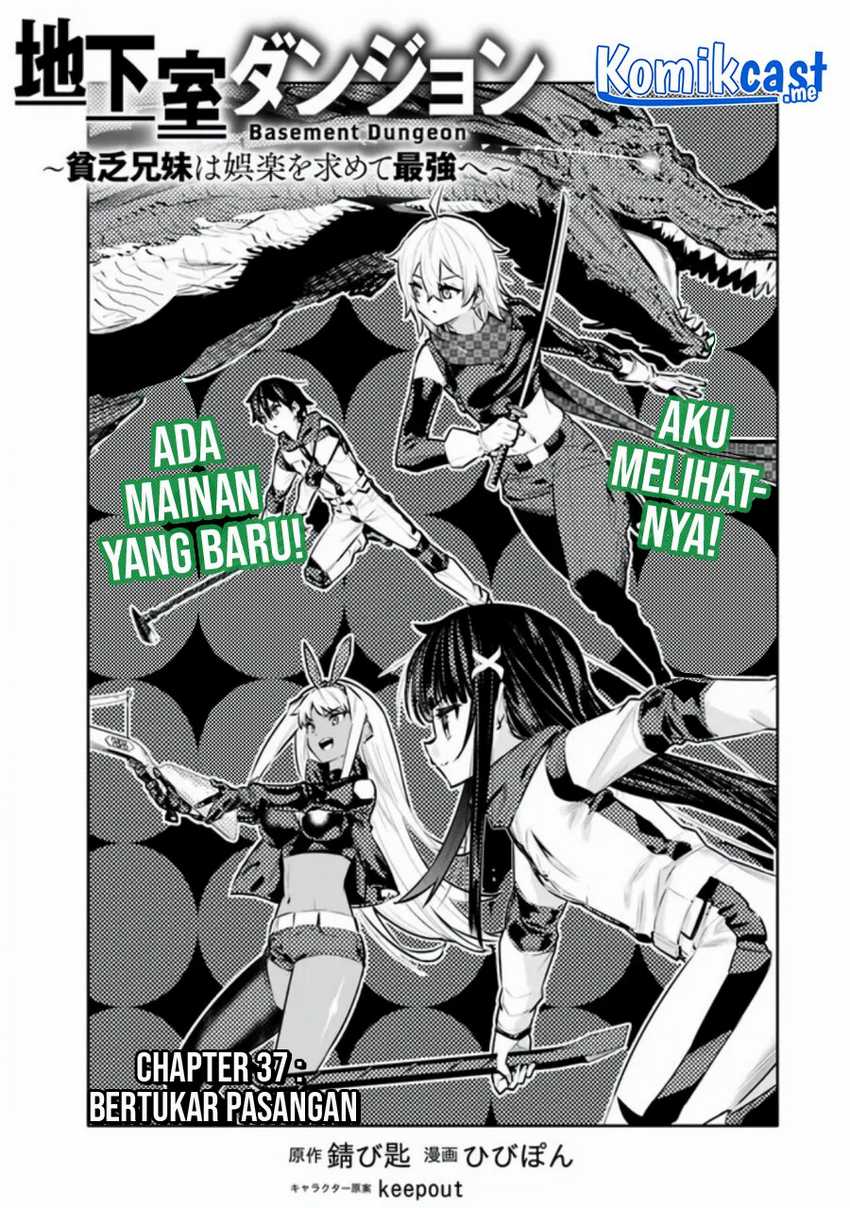 Chikashitsu Dungeon: Binbou Kyoudai wa Goraku o Motomete Saikyou e Chapter 37 Gambar 4