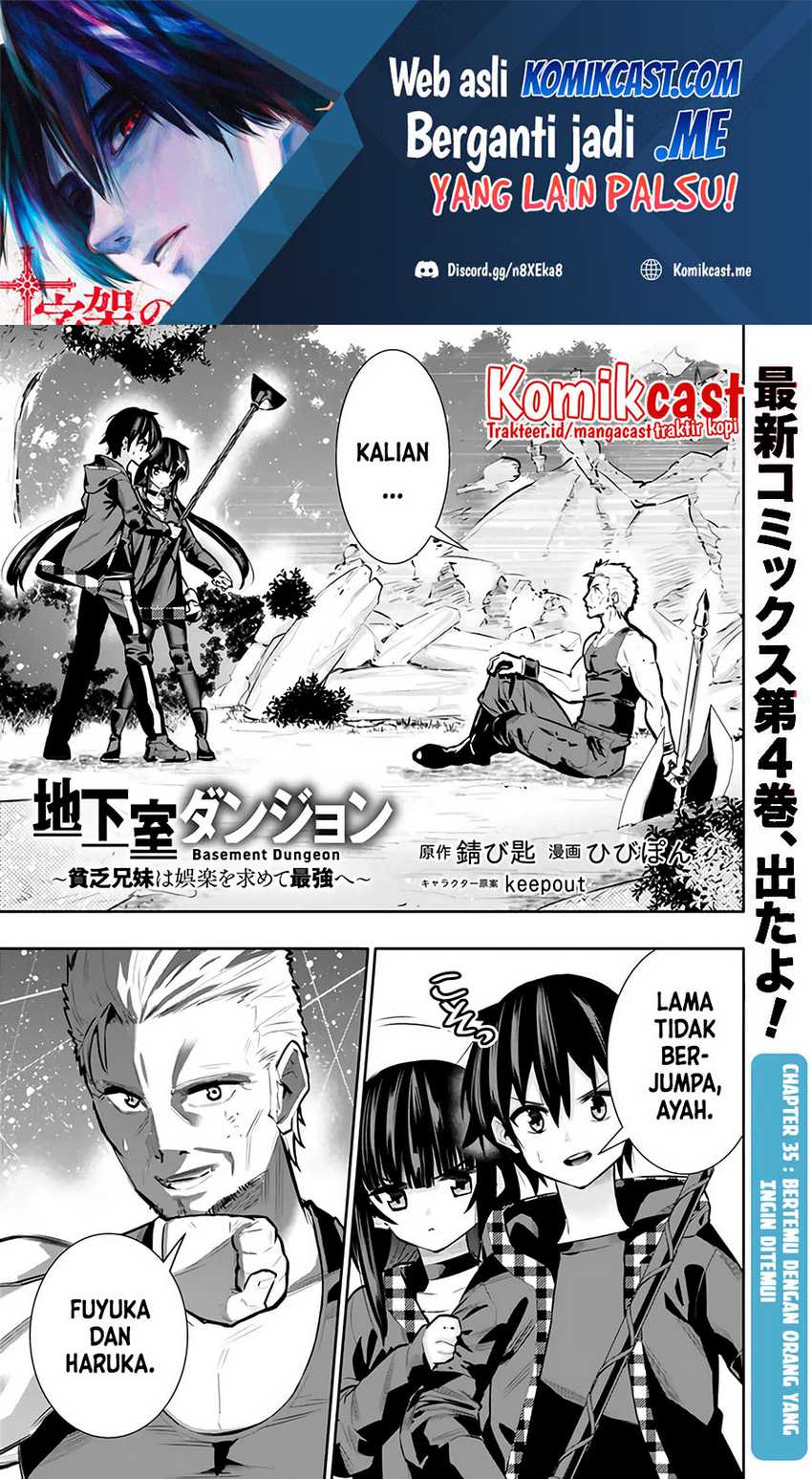 Baca Chikashitsu Dungeon: Binbou Kyoudai wa Goraku o Motomete Saikyou e Chapter 35 Gambar 2