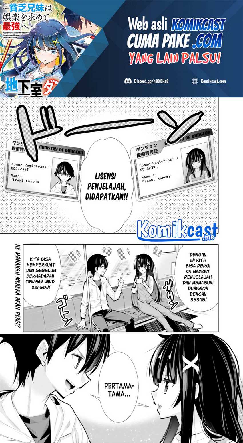 Baca  Chikashitsu Dungeon: Binbou Kyoudai wa Goraku o Motomete Saikyou e Chapter 20 Gambar 2
