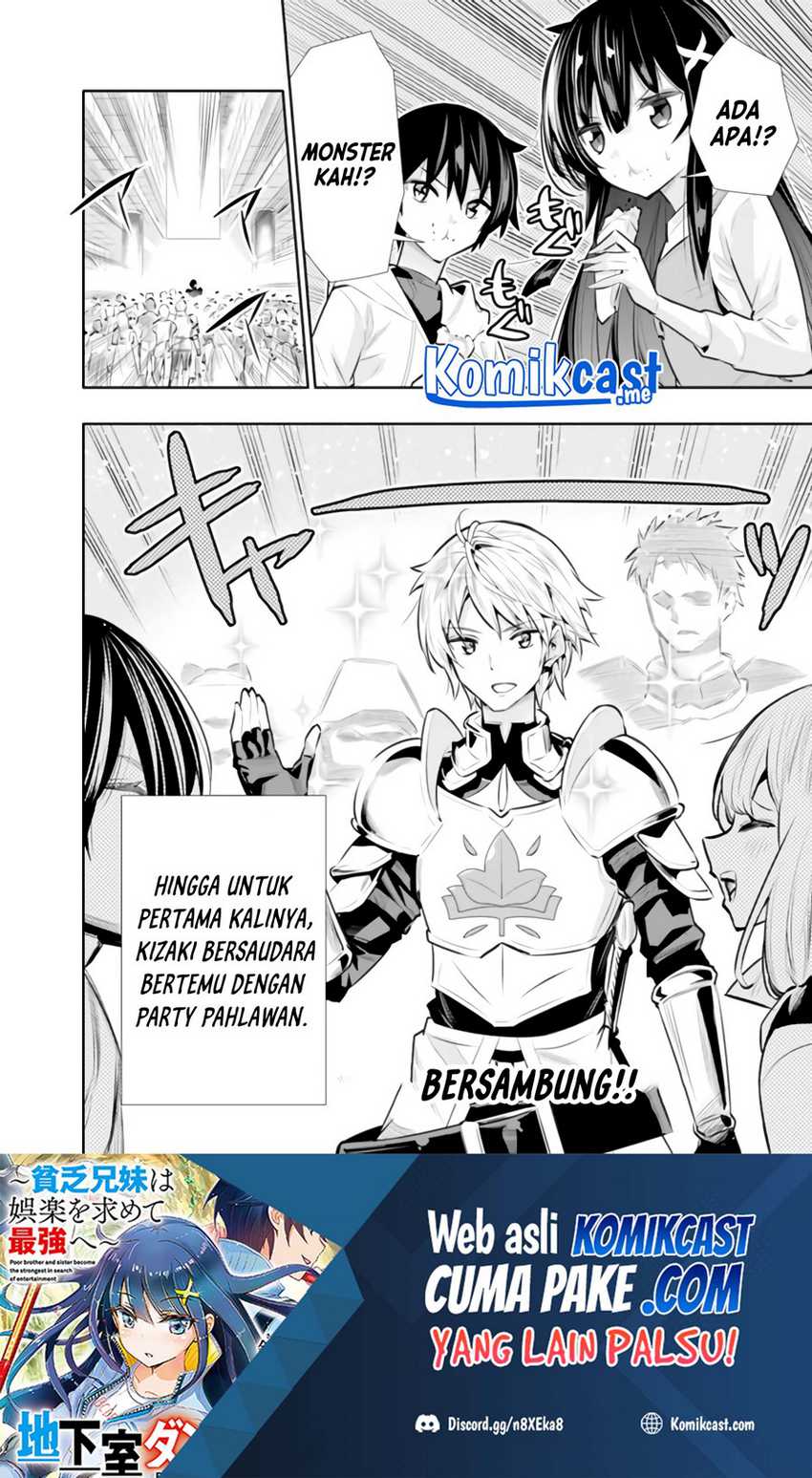 Chikashitsu Dungeon: Binbou Kyoudai wa Goraku o Motomete Saikyou e Chapter 20 Gambar 20