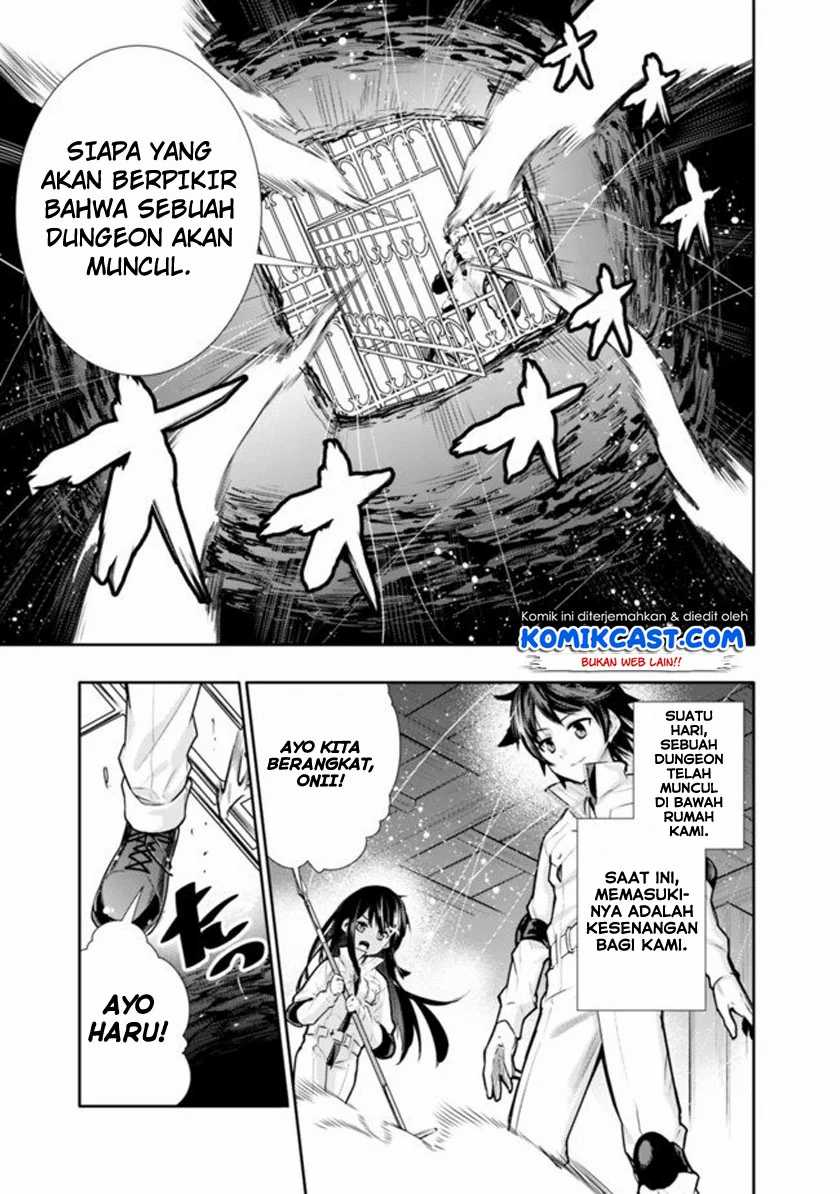 Chikashitsu Dungeon: Binbou Kyoudai wa Goraku o Motomete Saikyou e Chapter 01 Gambar 21