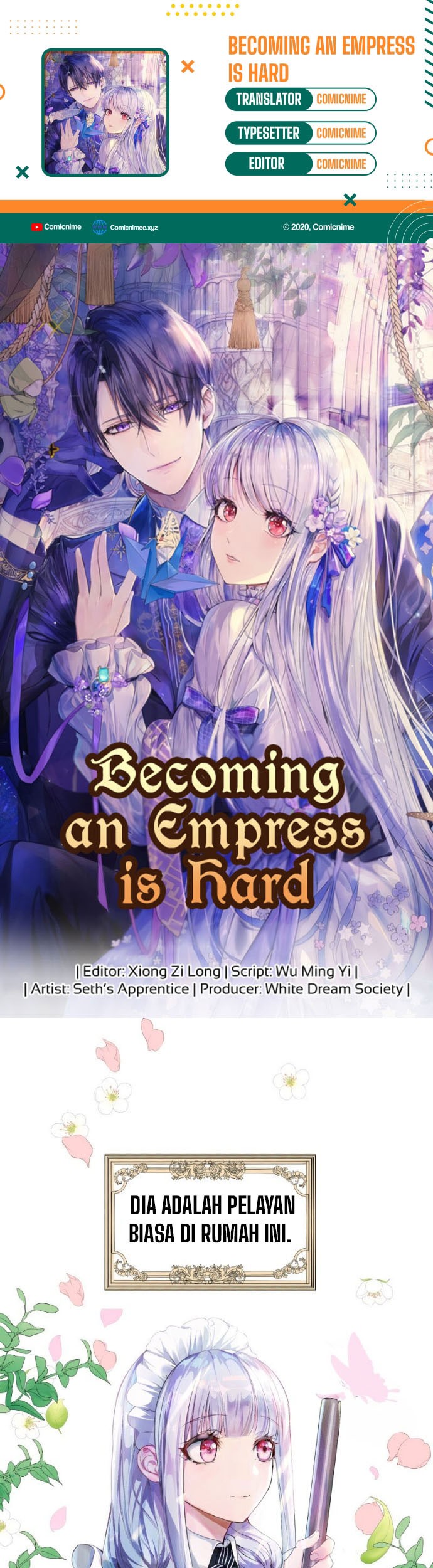 Baca Komik It’s Not Fun Being the Empress of the Empire Chapter 01 Gambar 1