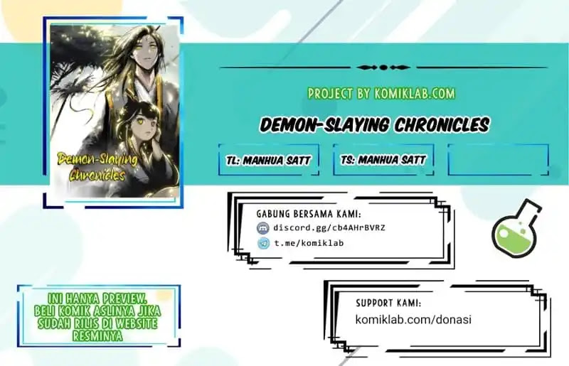 Baca Komik Demon-Slaying Chronicles Chapter 02 Gambar 1