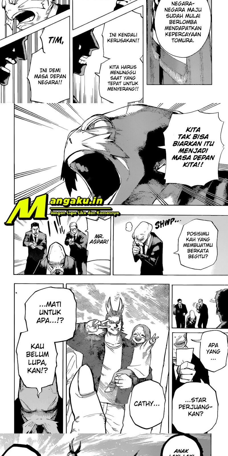 Boku no Hero Academia Chapter 364 Gambar 6