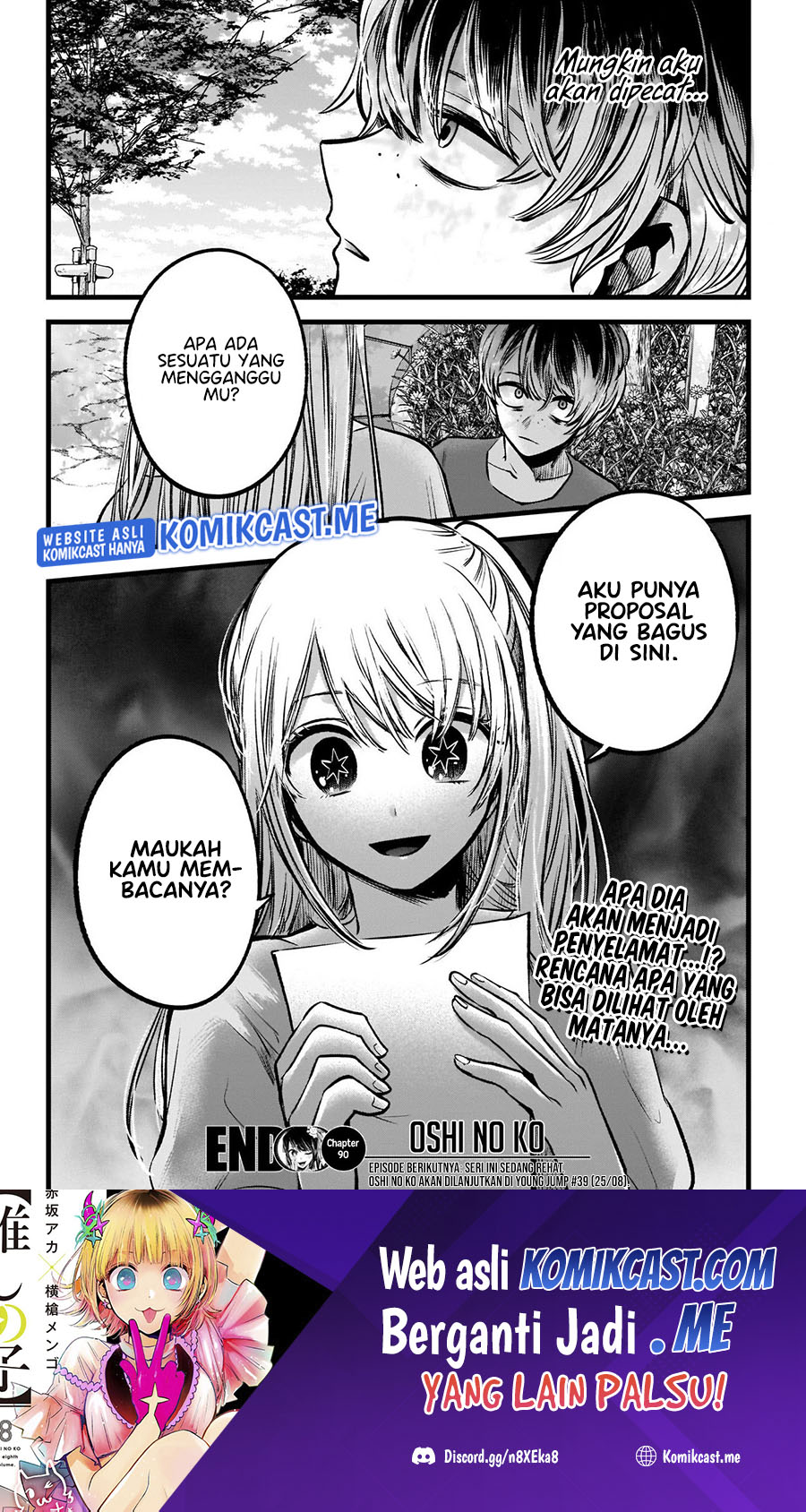 Oshi no Ko Chapter 90 Gambar 19