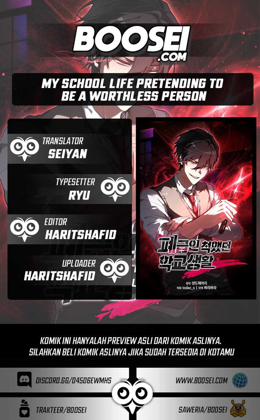 Baca Komik My School Life Pretending to Be a Worthless Person Chapter 13 Gambar 1