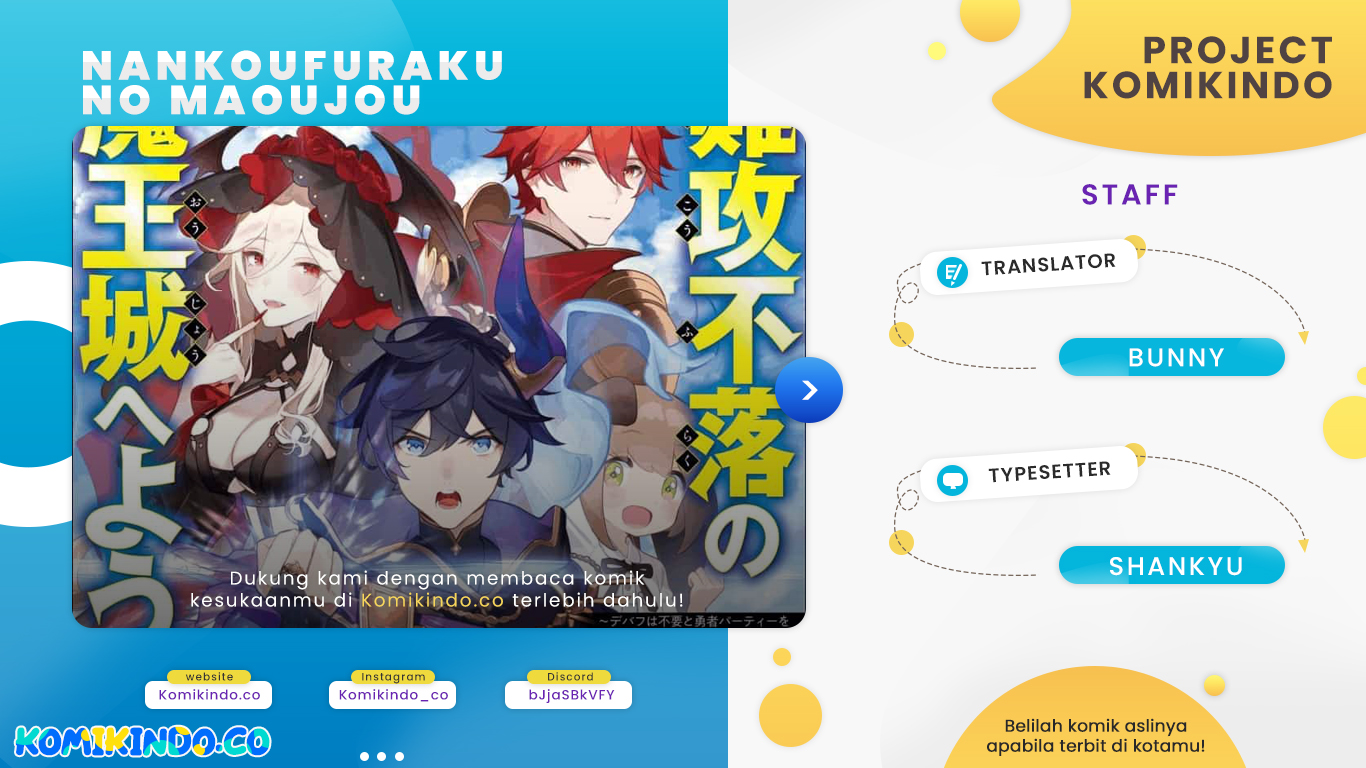 Baca Komik Nankoufuraku no Maoujou e Youkoso Chapter 19 Gambar 1