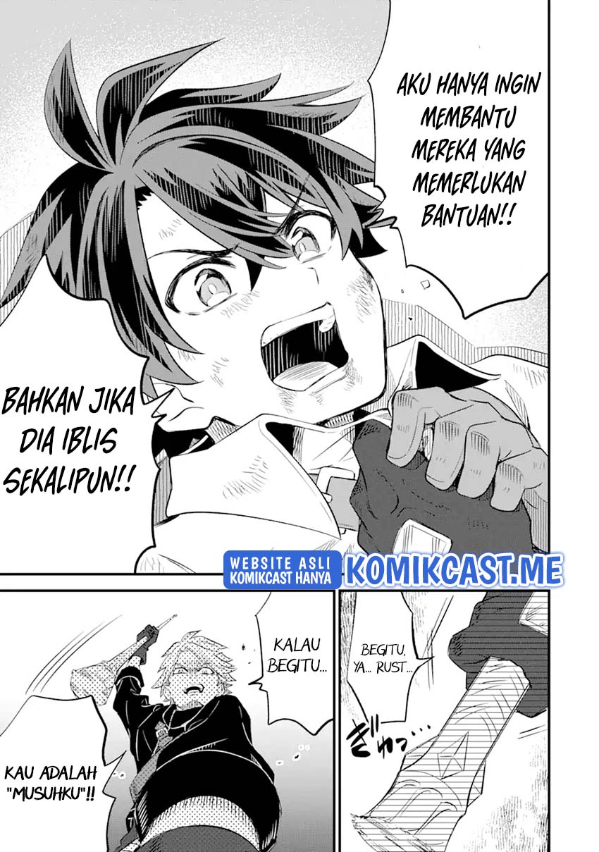 Sabitsuita Ken wo Tameshi ni Kyouka Shite Mitara, Tondemonai Maken ni Bakemashita Chapter 09 Gambar 36