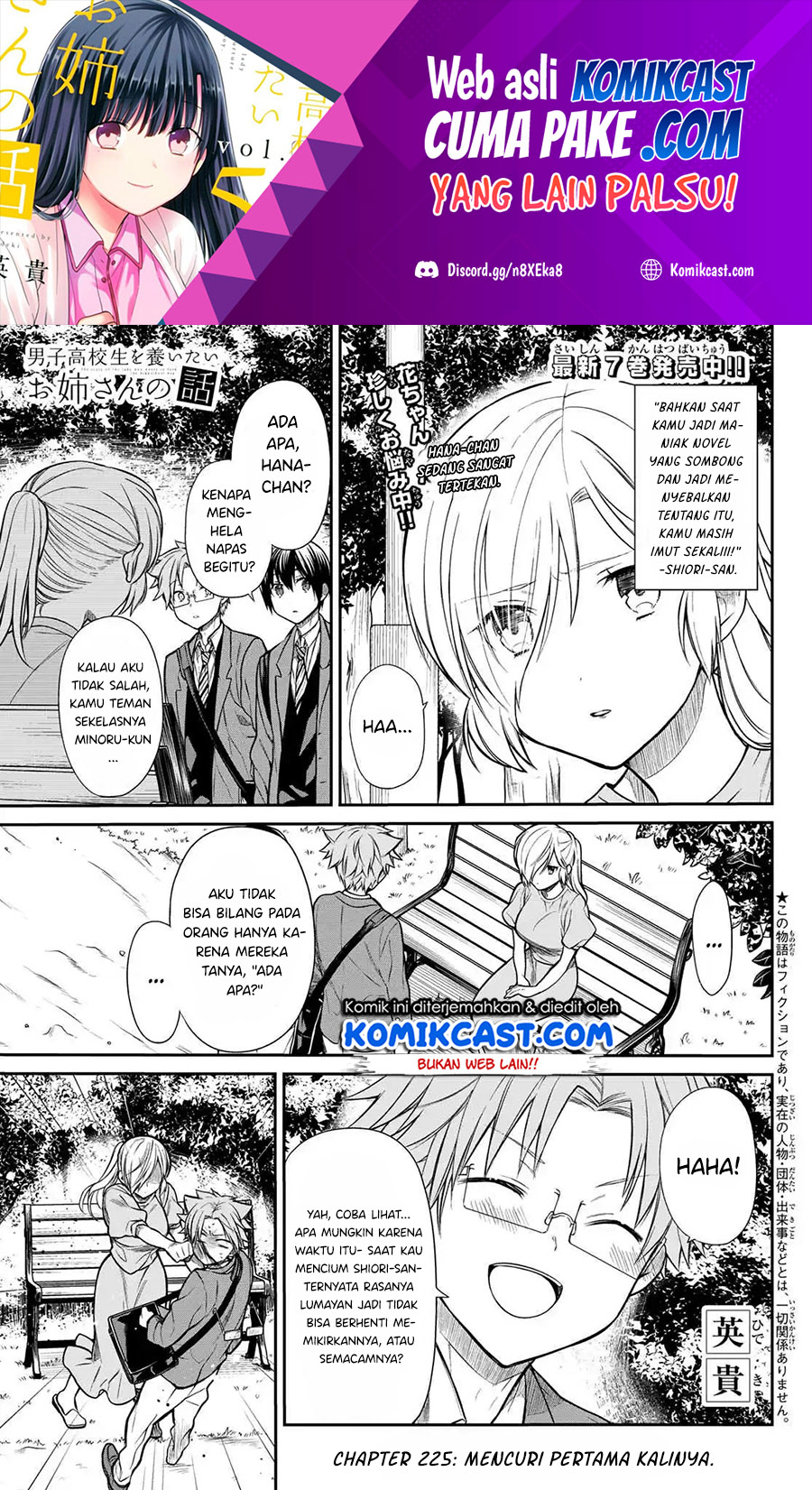 Baca Danshi Koukousei wo Yashinaitai Onee-san no Hanashi Chapter 225 Gambar 2