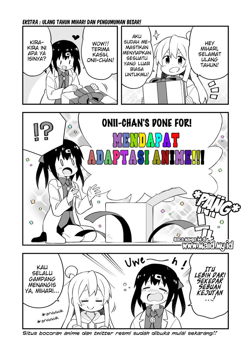 Onii-chan wa Oshimai Chapter 63 Gambar 3