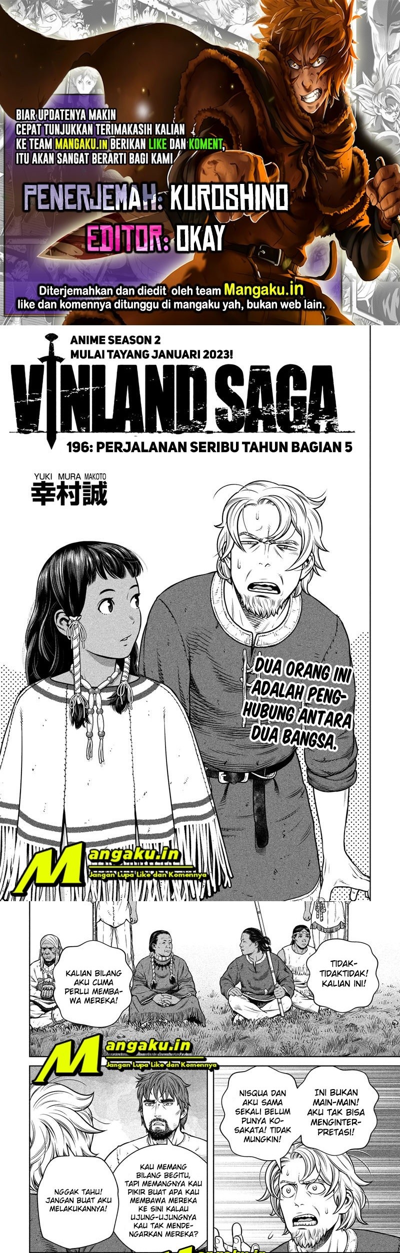 Baca Komik Vinland Saga Chapter 196 Gambar 1
